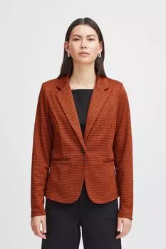 Блейзер ICHI Jacken, коричневый