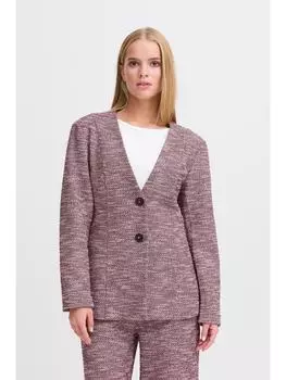 Блейзер ICHI Kurzblazer, фиолетовый