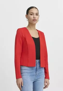 Блейзер IHKate - Cardigan ICHI, красный