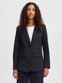 Блейзер ihkate sus long bl4 Ichi, синий