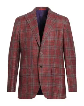 Блейзер Isaia, бордовый