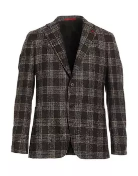 Блейзер Isaia, темно-коричневый