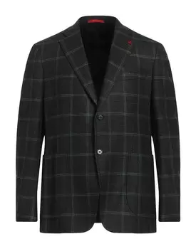 Блейзер Isaia, темно-зеленый