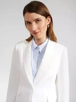 Блейзер из чистого льна от блейка Hobbs, слоновая кость