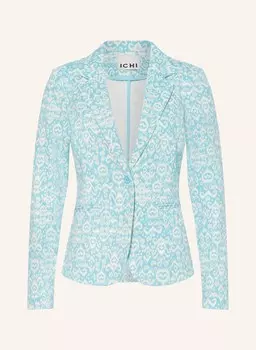 Блейзер из джерси ihkate Ichi, бирюзовый