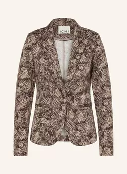 Блейзер из джерси ihkate Ichi, коричневый