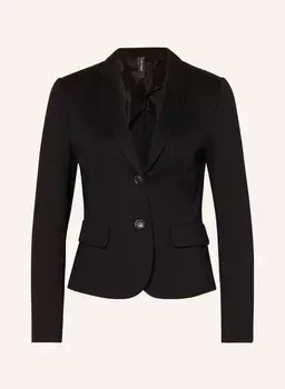 Блейзер из джерси Marc Cain, черный