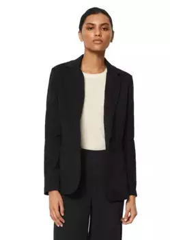 Блейзер из джерси Marc O'Polo, выполненный из материала интерлок, черный