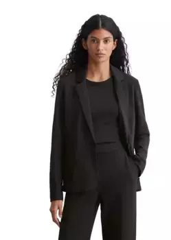 Блейзер из джерси Marc O'Polo, выполненный из материала интерлок, черный