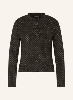 Блейзер из джерси MORE & MORE, черный/бежевый