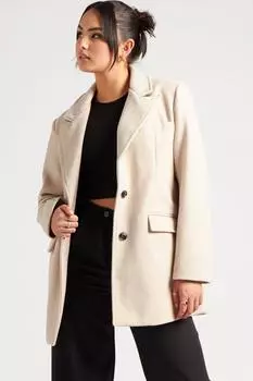 Блейзер из искусственной шерсти Urban Bliss, белый