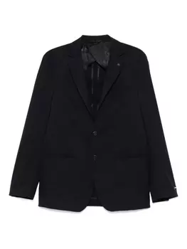 Блейзер из рипстопа Karl Lagerfeld, синий