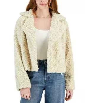 Блейзер из шерпы для юниоров Self Esteem, слоновая кость/кремовый