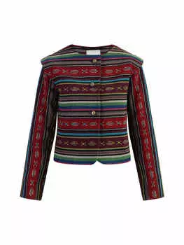 Блейзер IZIA, цвет mehrfarbig schwarz