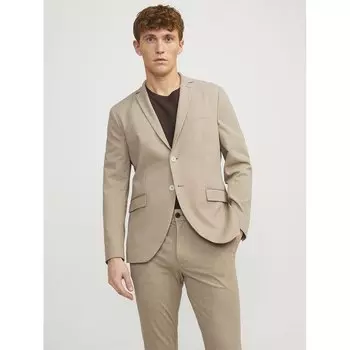 Блейзер Jack & Jones 12242387, бежевый