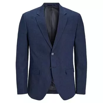 Блейзер Jack & Jones Riviera Linen, синий
