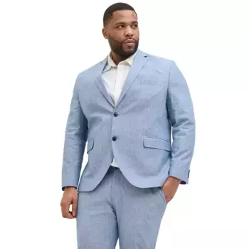 Блейзер Jack & Jones Riviera Plus Size, синий
