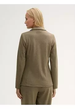 Блейзер JACQUARD TOM TAILOR, коричневый