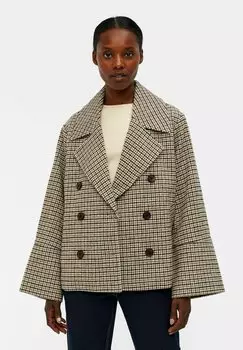 Блейзер Karo Object, цвет sepia