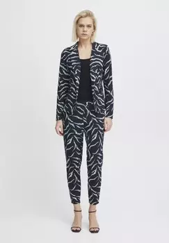 Блейзер KATE PRINT ICHI, синий