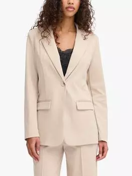 Блейзер кейт обычного покроя ICHI, цвет Doeskin