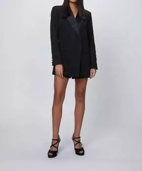 Блейзер-комбинезон черного цвета WeWoreWhat