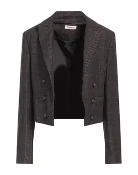 Блейзер Kontatto, темно-коричневый