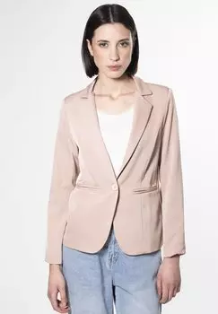 Блейзер LAPEL COLLAR INFLUENCER, бежевый