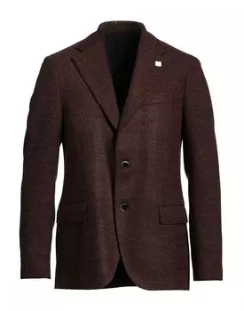 Блейзер Lardini, темно-коричневый