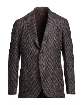 Блейзер Lardini, темно-коричневый