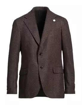 Блейзер Lardini, темно-коричневый
