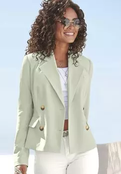 Блейзер LASCANA, цвет schilfgrn