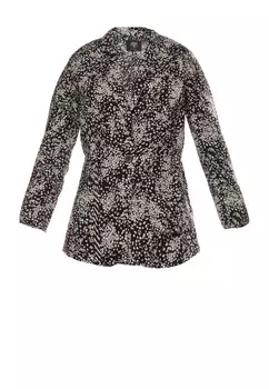 Блейзер Le Temps des Cerises, цвет black ecru