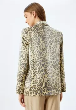 Блейзер LEOPARD Koton, черный