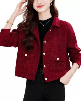 Блейзер LIONELLO SALVI, темно-красный