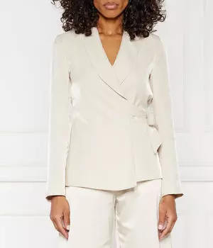 Блейзер Liu Jo Regular Fit, экрю