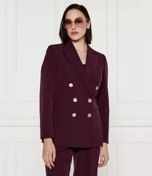 Блейзер Liu Jo Straight fit, фиолетовый