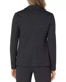 Блейзер Liverpool Los Angeles Fitted Blazer, цвет Black White Grid