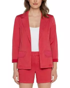 Блейзер Liverpool Los Angeles Fitted, цвет Berry Blossom