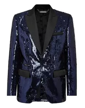 Блейзер Лорд Фит Philipp Plein, цвет Dark Blue