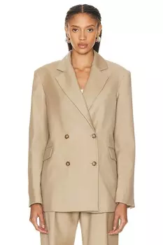 Блейзер Loulou Studio New Donau, бежевый