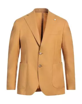 Блейзер Luigi Bianchi Mantova, коричневый