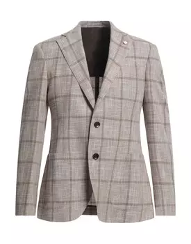 Блейзер Luigi Bianchi Mantova, песочный