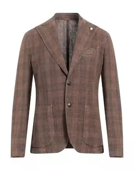 Блейзер Luigi Bianchi Mantova, песочный