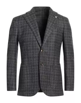 Блейзер Luigi Bianchi Mantova, серый