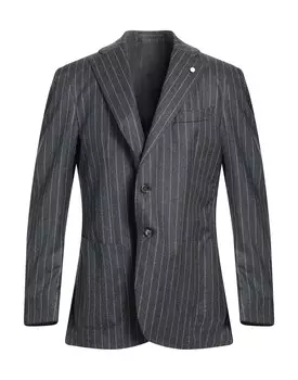 Блейзер Luigi Bianchi Mantova, серый