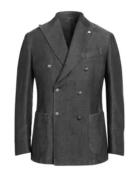 Блейзер Luigi Bianchi Mantova, серый