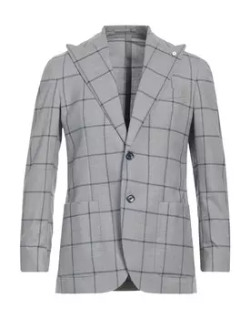 Блейзер Luigi Bianchi Mantova, серый