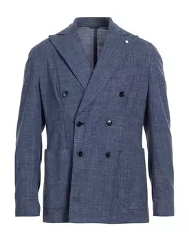 Блейзер Luigi Bianchi Mantova, синий