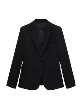 Блейзер MANGO Boreal, черный